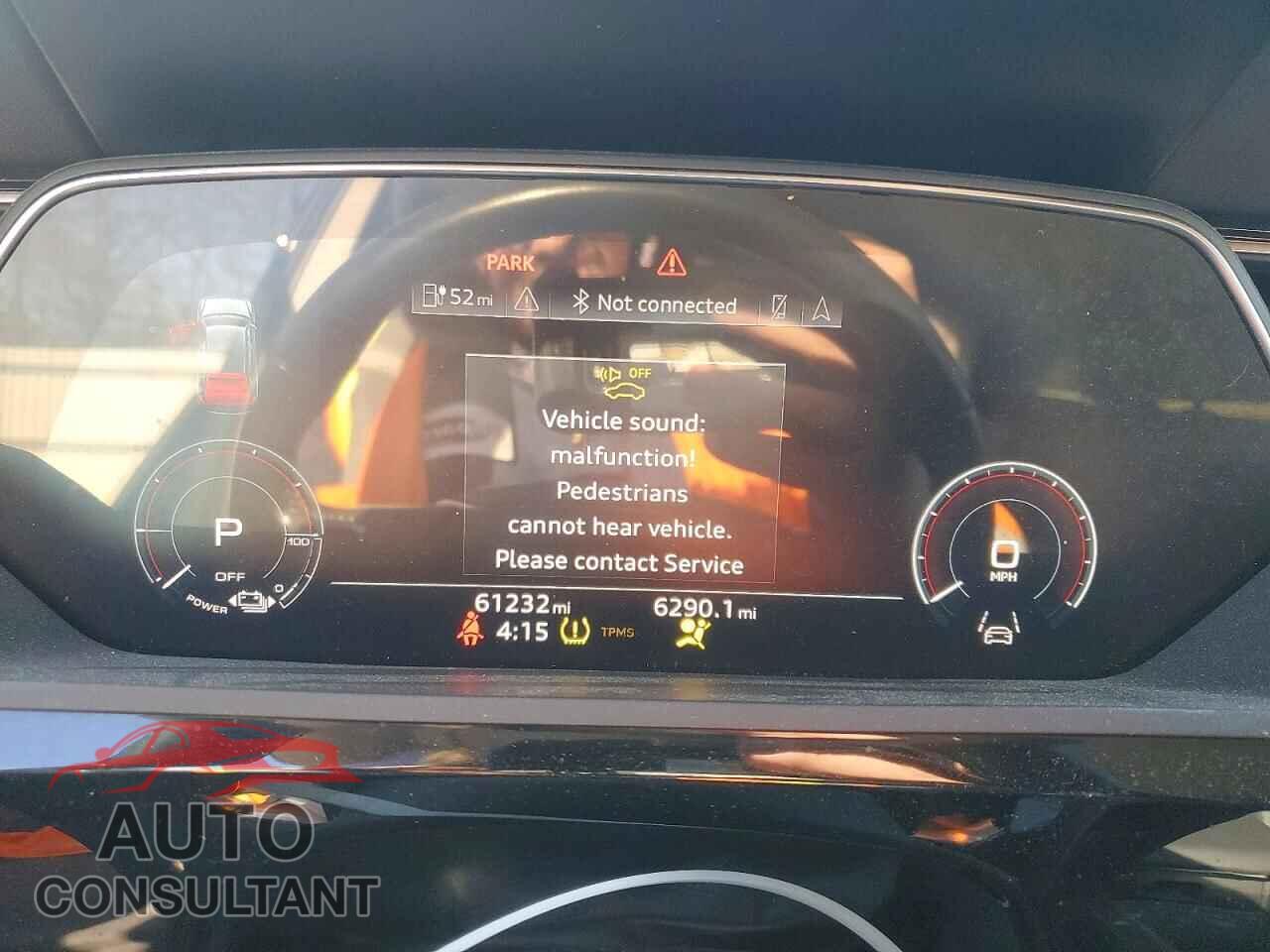 AUDI E-TRON 2021 - WA12AAGEXMB024405