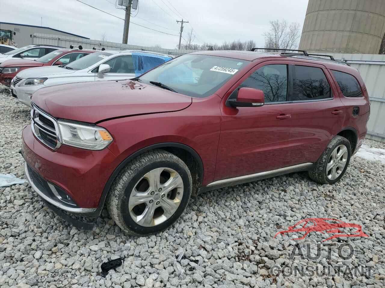 DODGE DURANGO 2014 - 1C4RDJDG9EC508496