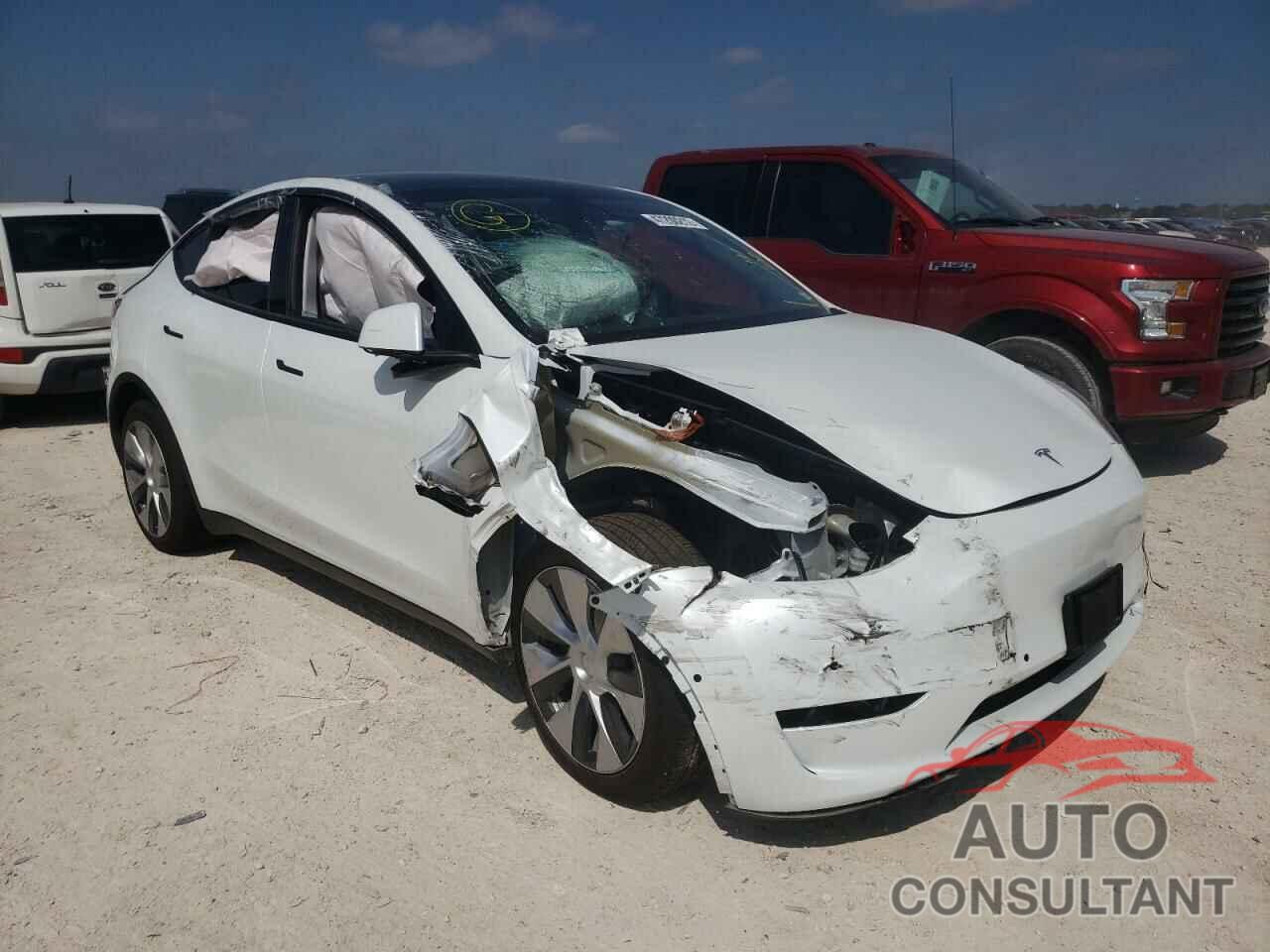 TESLA MODEL Y 2021 - 5YJYGDEEXMF191430