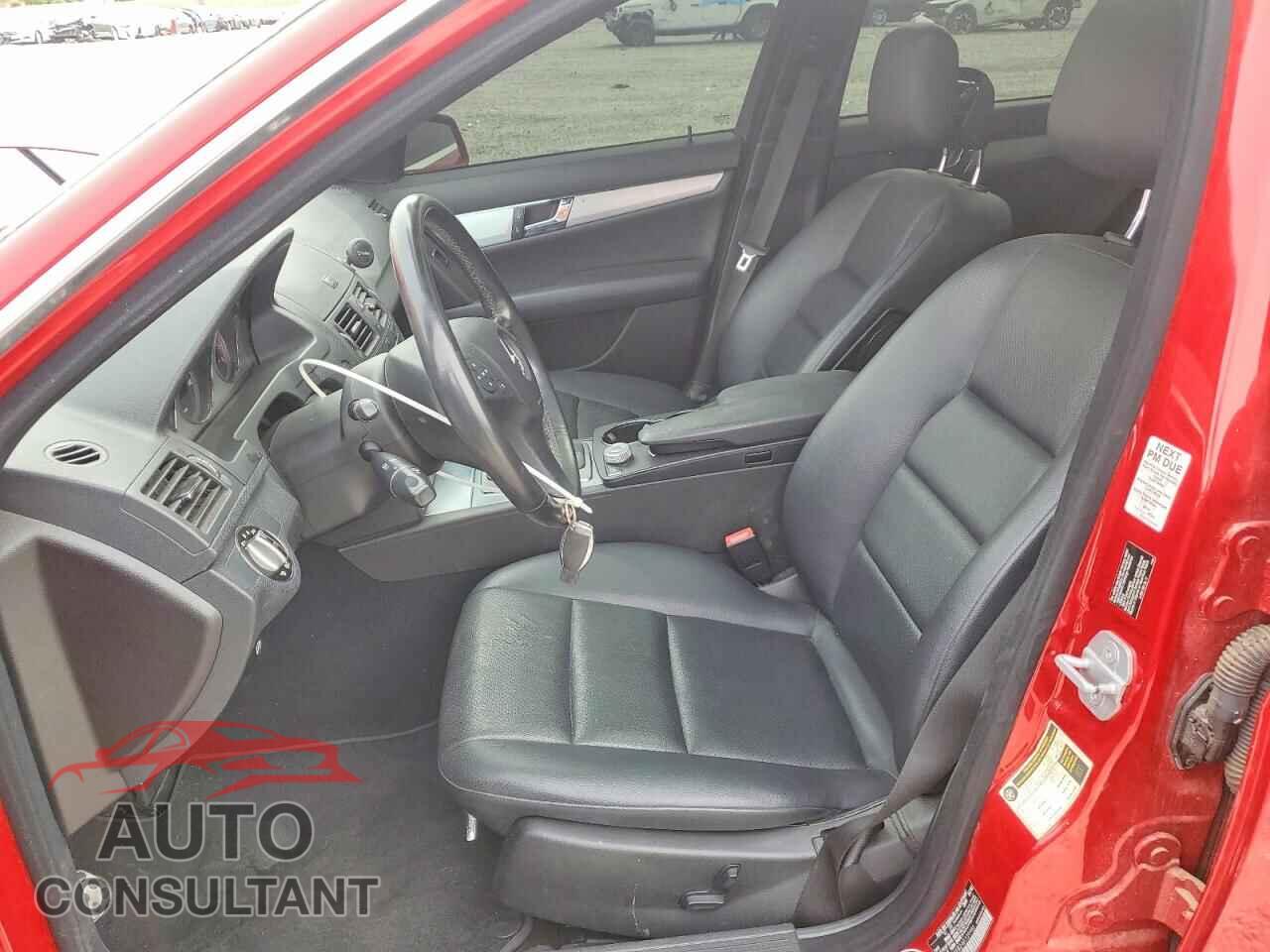 MERCEDES-BENZ C-CLASS 2010 - WDDGF5EB2AR109986