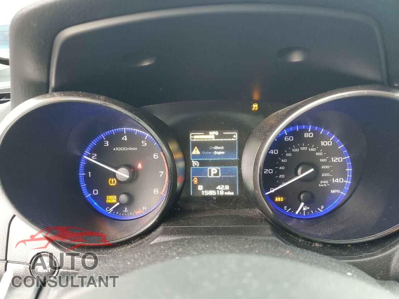SUBARU OUTBACK 2017 - 4S4BSAKC3H3200716