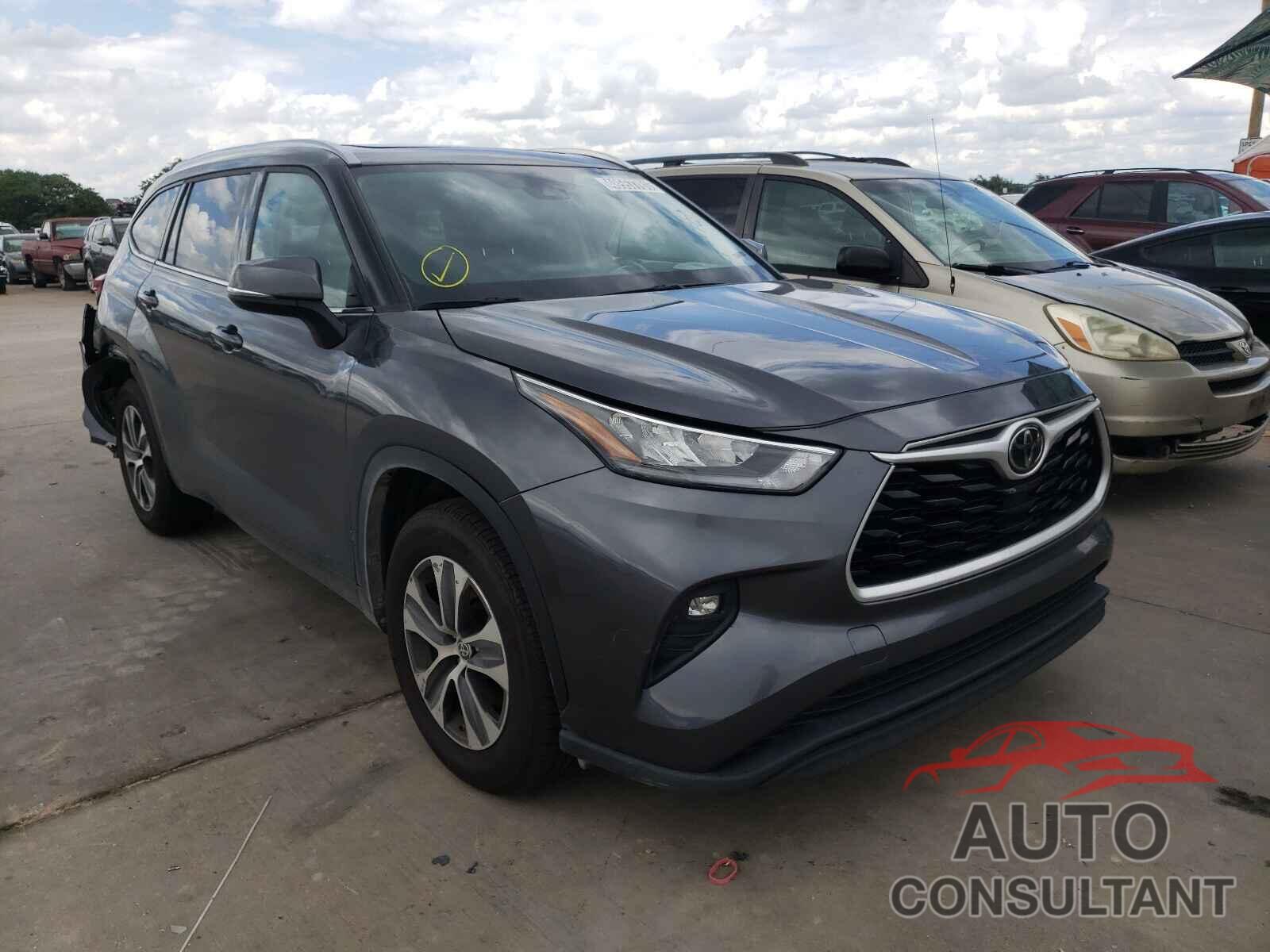 TOYOTA HIGHLANDER 2020 - 5TDGZRAH0LS005374