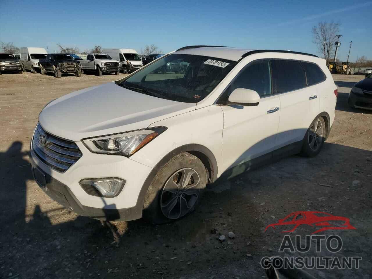 HYUNDAI SANTA FE 2014 - KM8SM4HF7EU047485