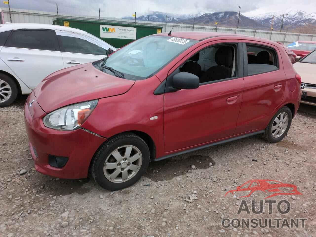MITSUBISHI MIRAGE 2014 - ML32A4HJ7EH022261