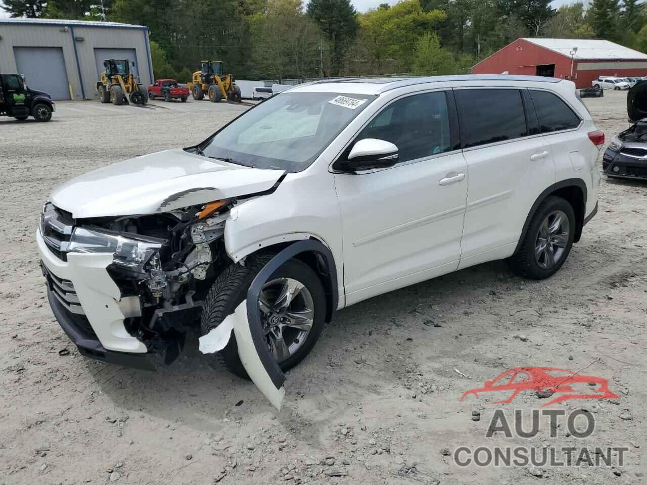 TOYOTA HIGHLANDER 2019 - 5TDDZRFH7KS937209