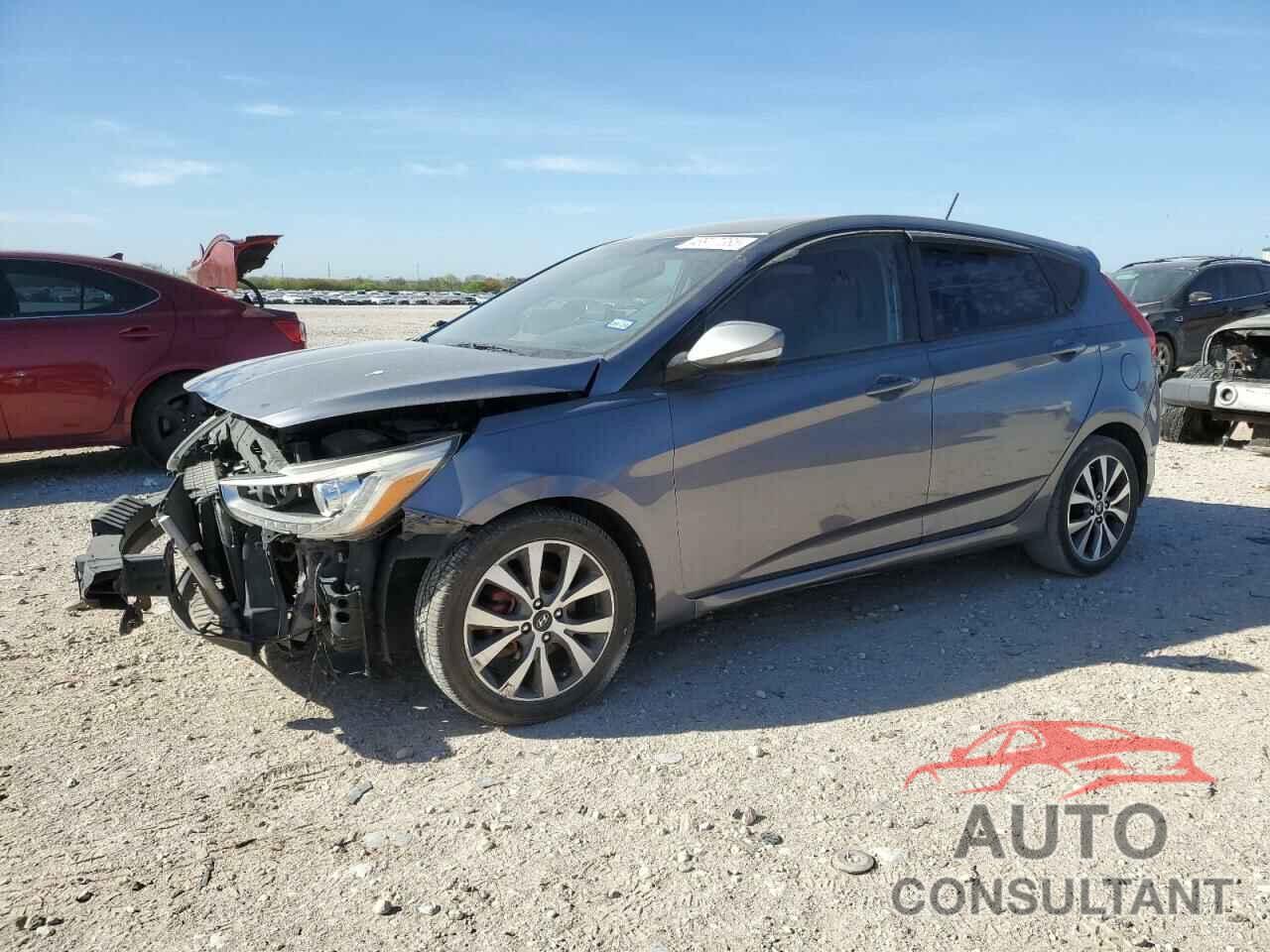 HYUNDAI ACCENT 2016 - KMHCU5AE2GU249391
