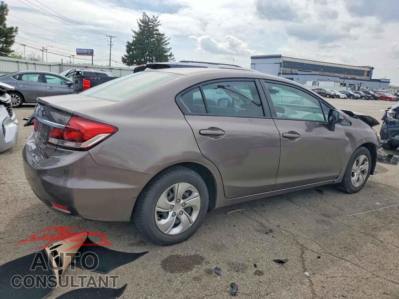 HONDA CIVIC 2013 - 2HGFB2F59DH580628