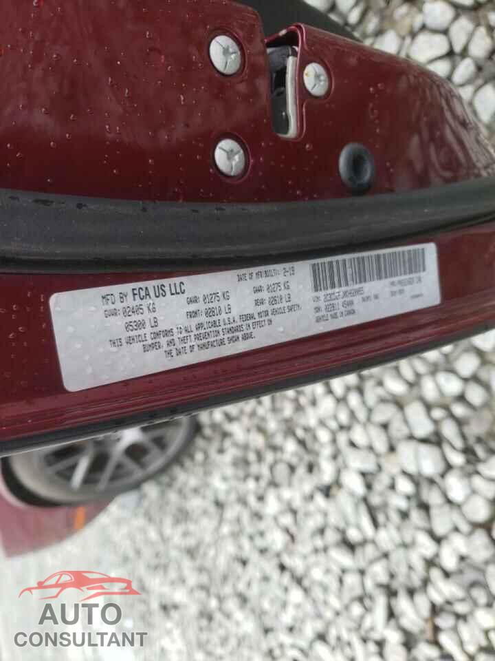 DODGE CHALLENGER 2019 - 2C3CDZFJXKH620055