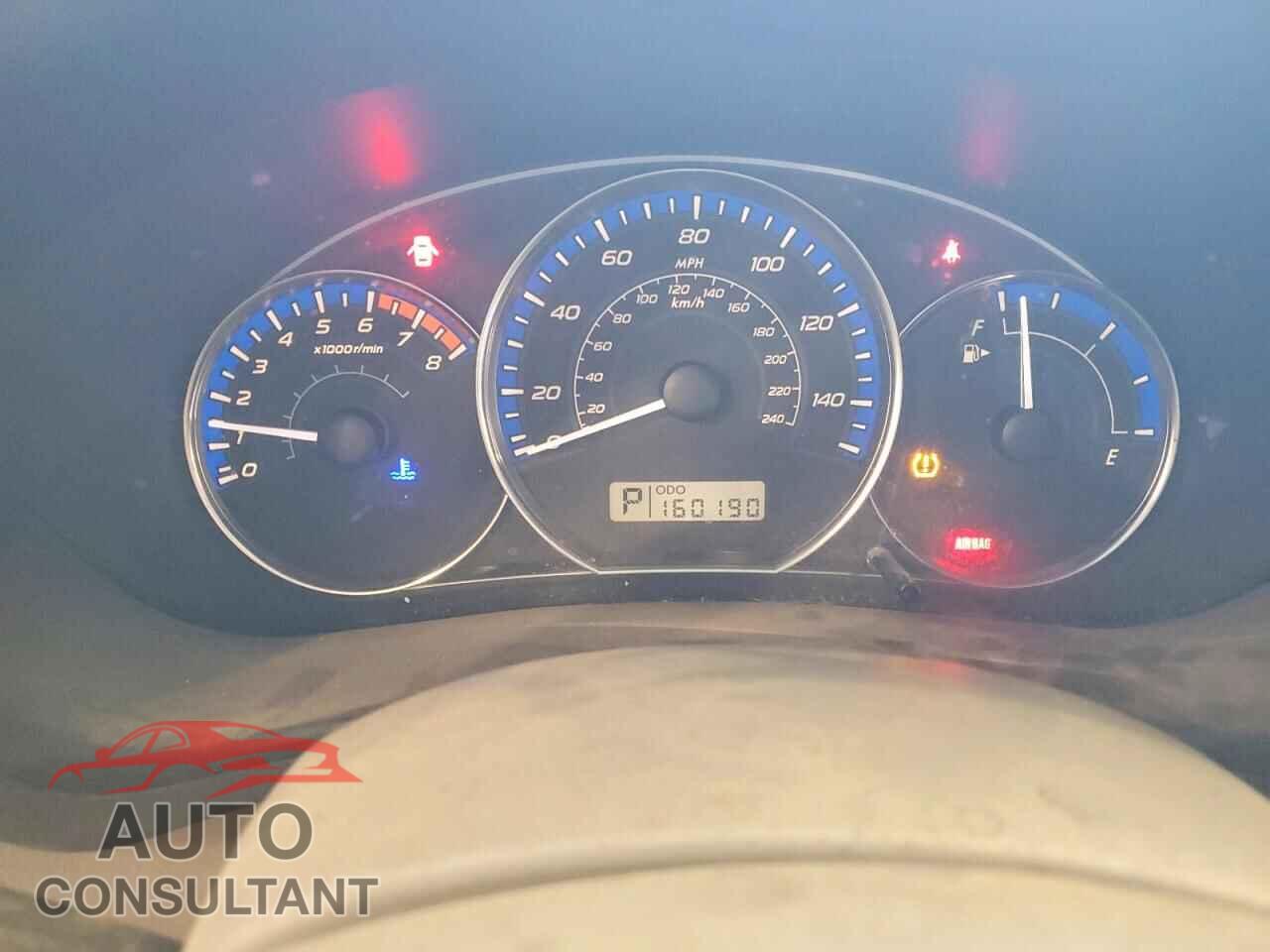 SUBARU FORESTER 2010 - JF2SH6BC9AH900623