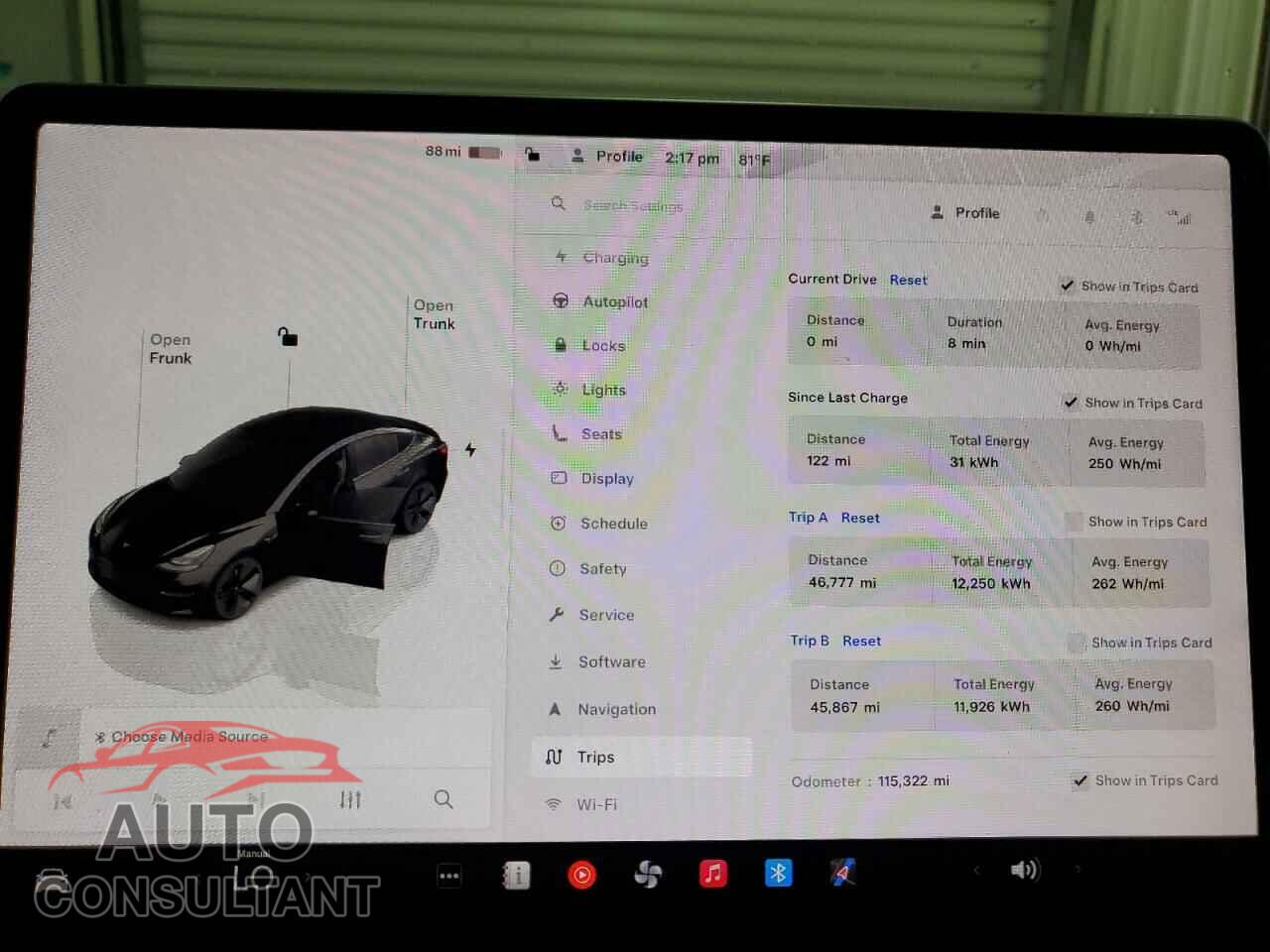 TESLA MODEL 3 2022 - 5YJ3E1EA2NF190088