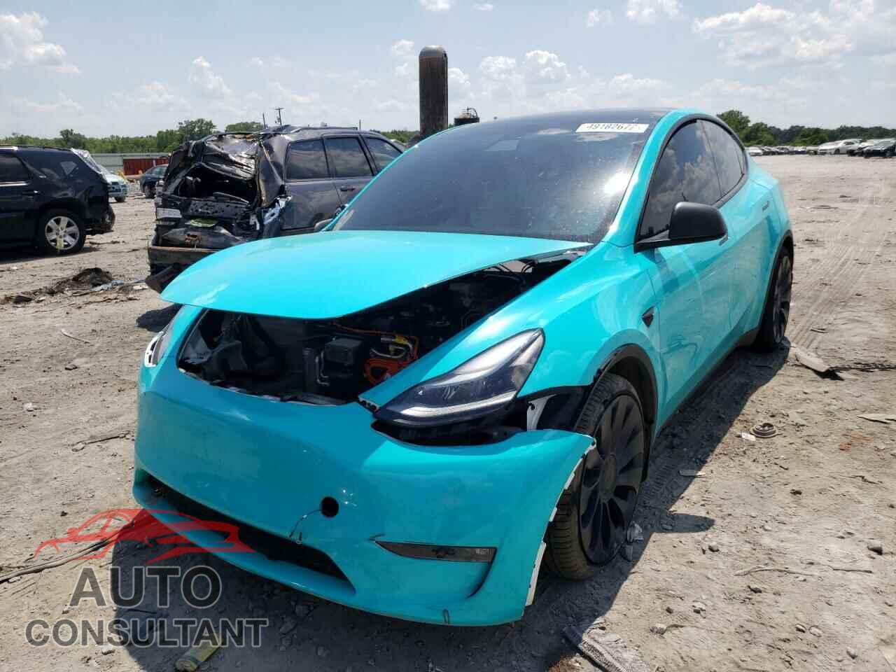 TESLA MODEL Y 2021 - 5YJYGDEFXMF261663