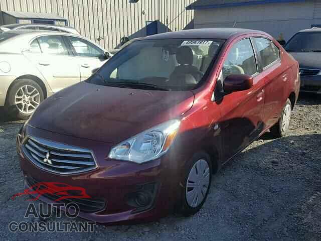 MITSUBISHI MIRAGE 2017 - ML32F3FJ7HHF19624