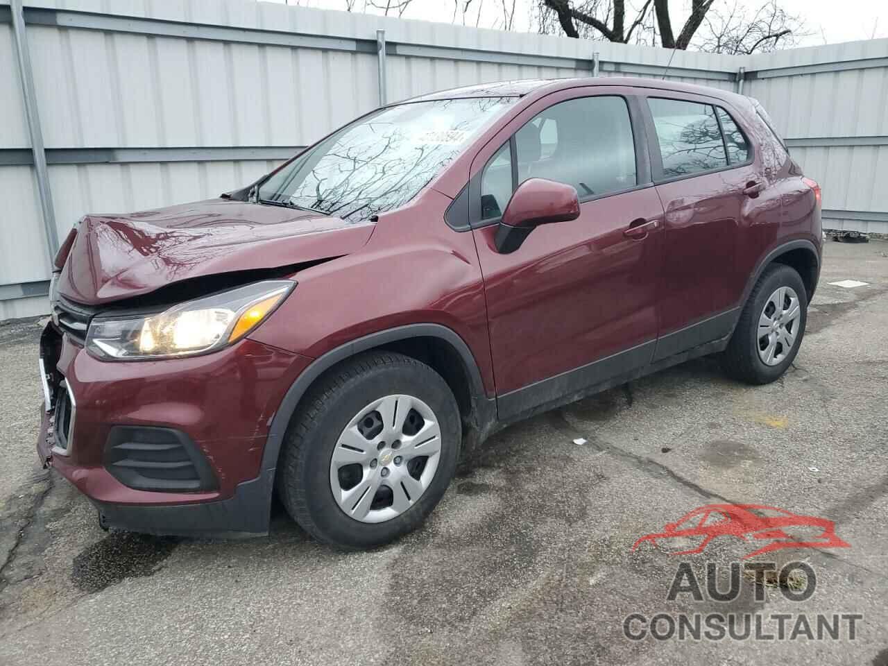 CHEVROLET TRAX 2017 - 3GNCJKSB1HL245089