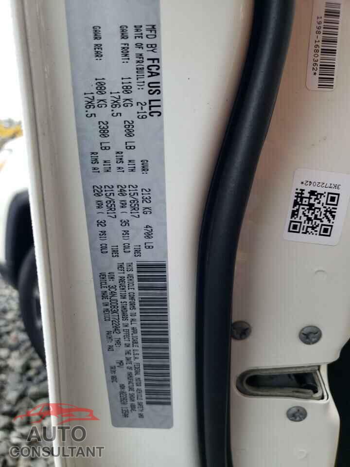 JEEP COMPASS 2019 - 3C4NJDDB3KT722042