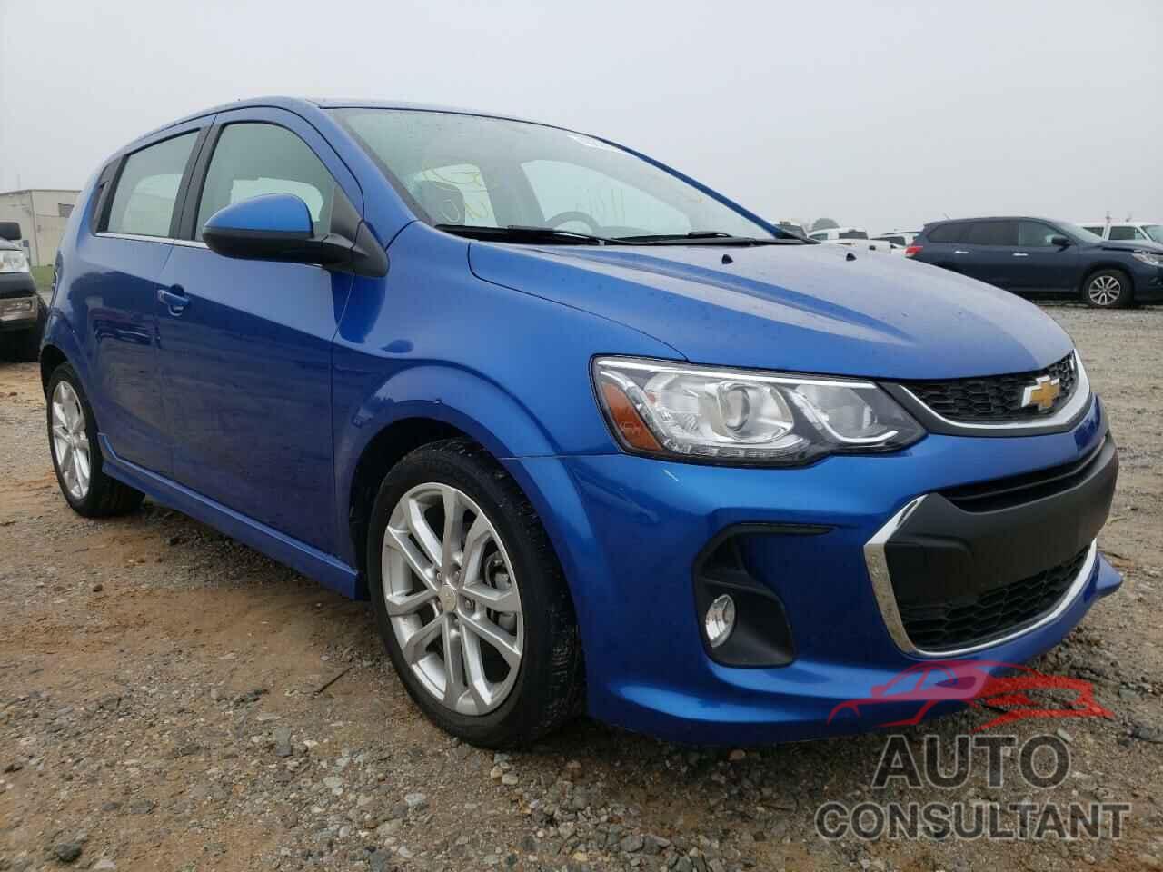 CHEVROLET SONIC 2017 - 1G1JD6SH0H4171830