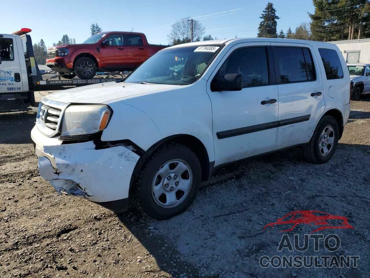 HONDA PILOT 2014 - 5FNYF3H27EB020229