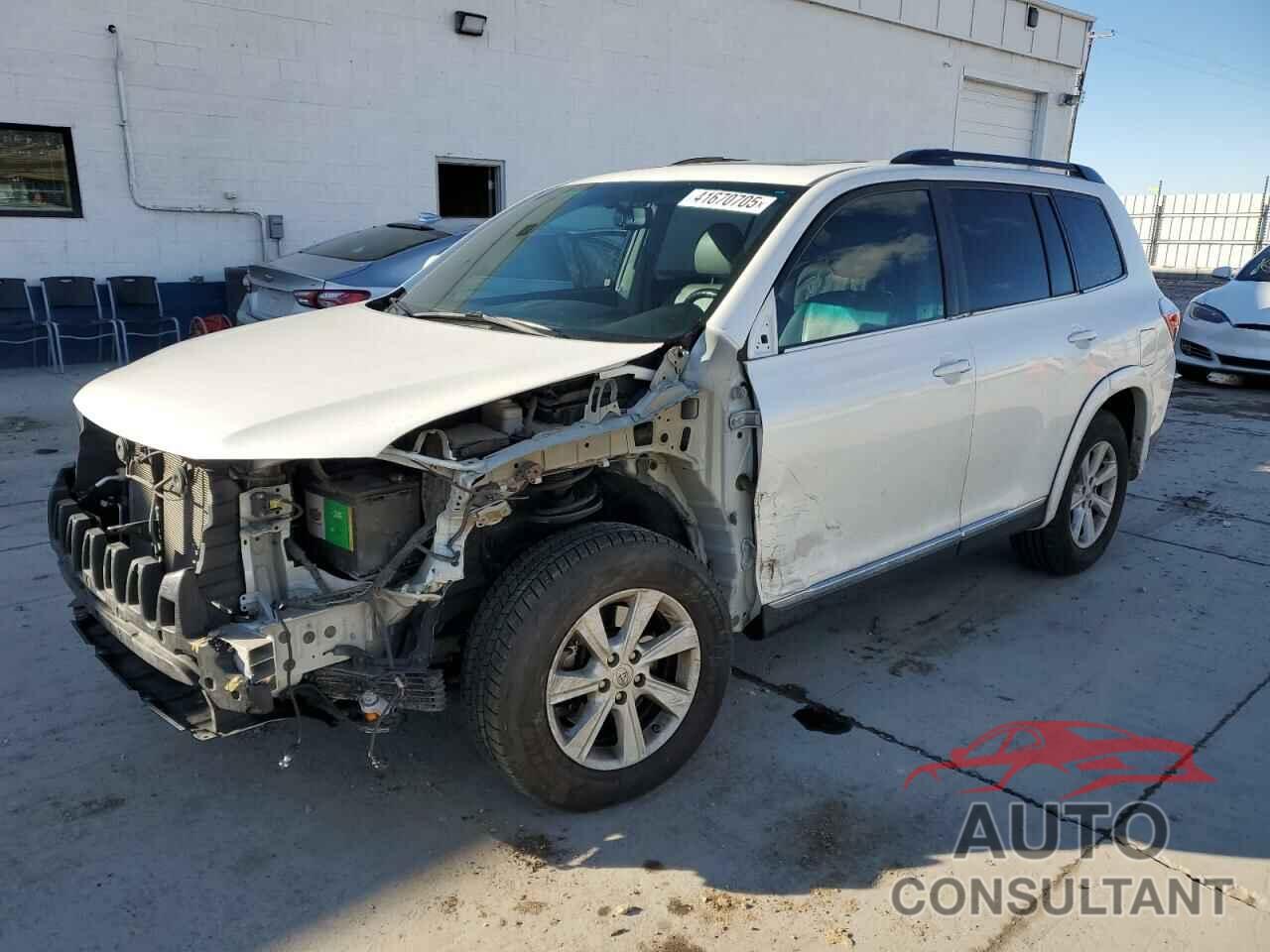 TOYOTA HIGHLANDER 2012 - 5TDZK3EH9CS079803