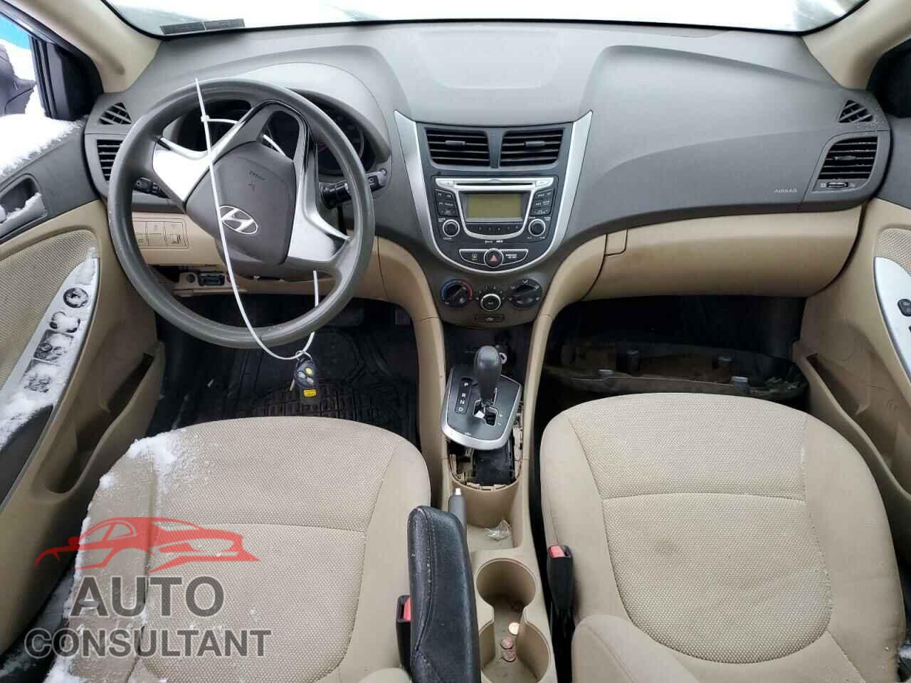 HYUNDAI ACCENT 2013 - KMHCT4AE0DU448268
