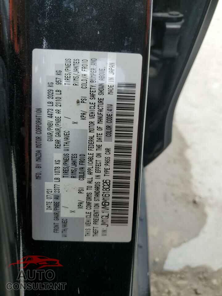 MAZDA 6 2021 - JM1GL1VM6M1618026