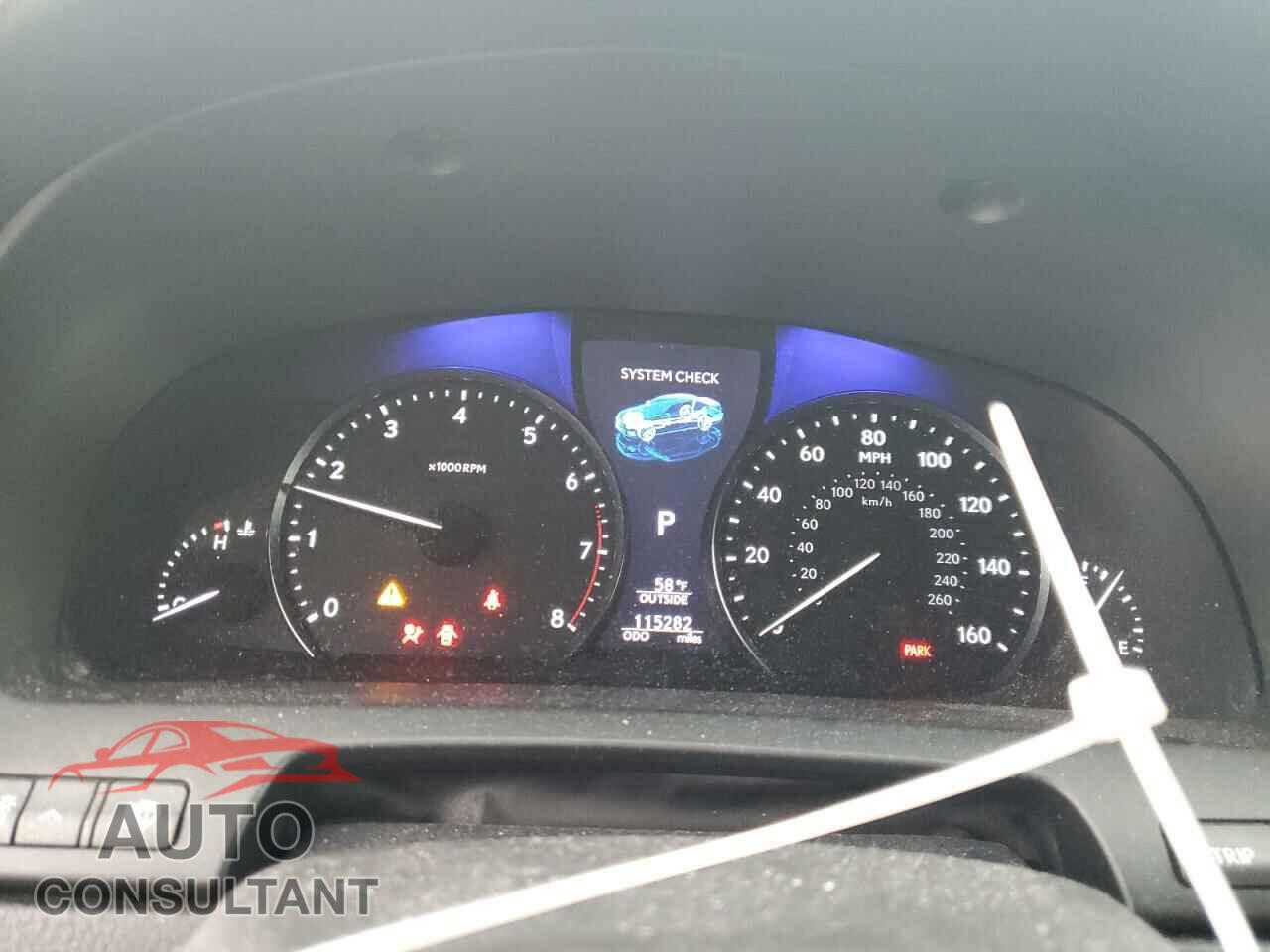 LEXUS LS460 2014 - JTHBL5EF5E5131640