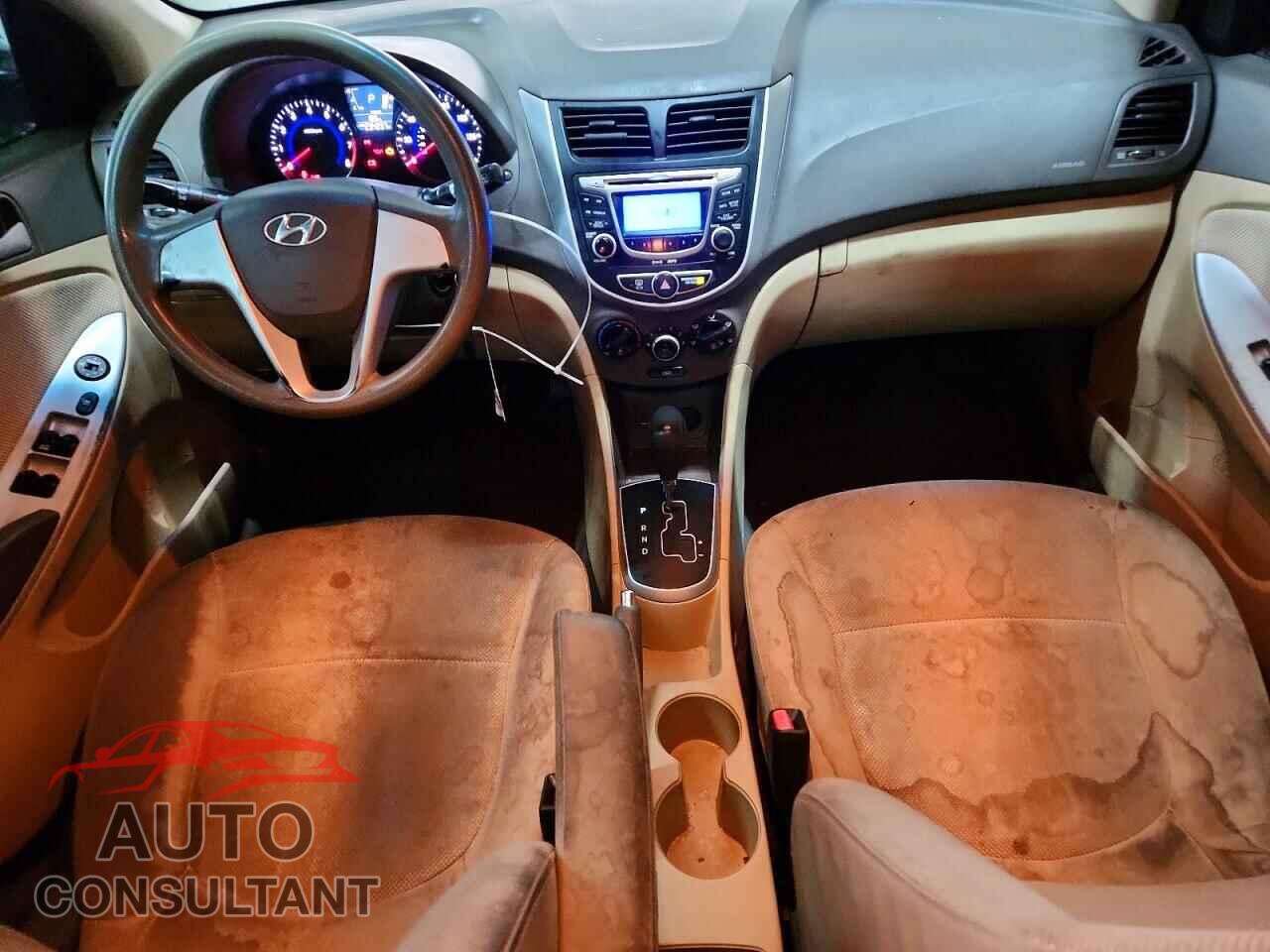 HYUNDAI ACCENT 2012 - KMHCT4AE2CU045181