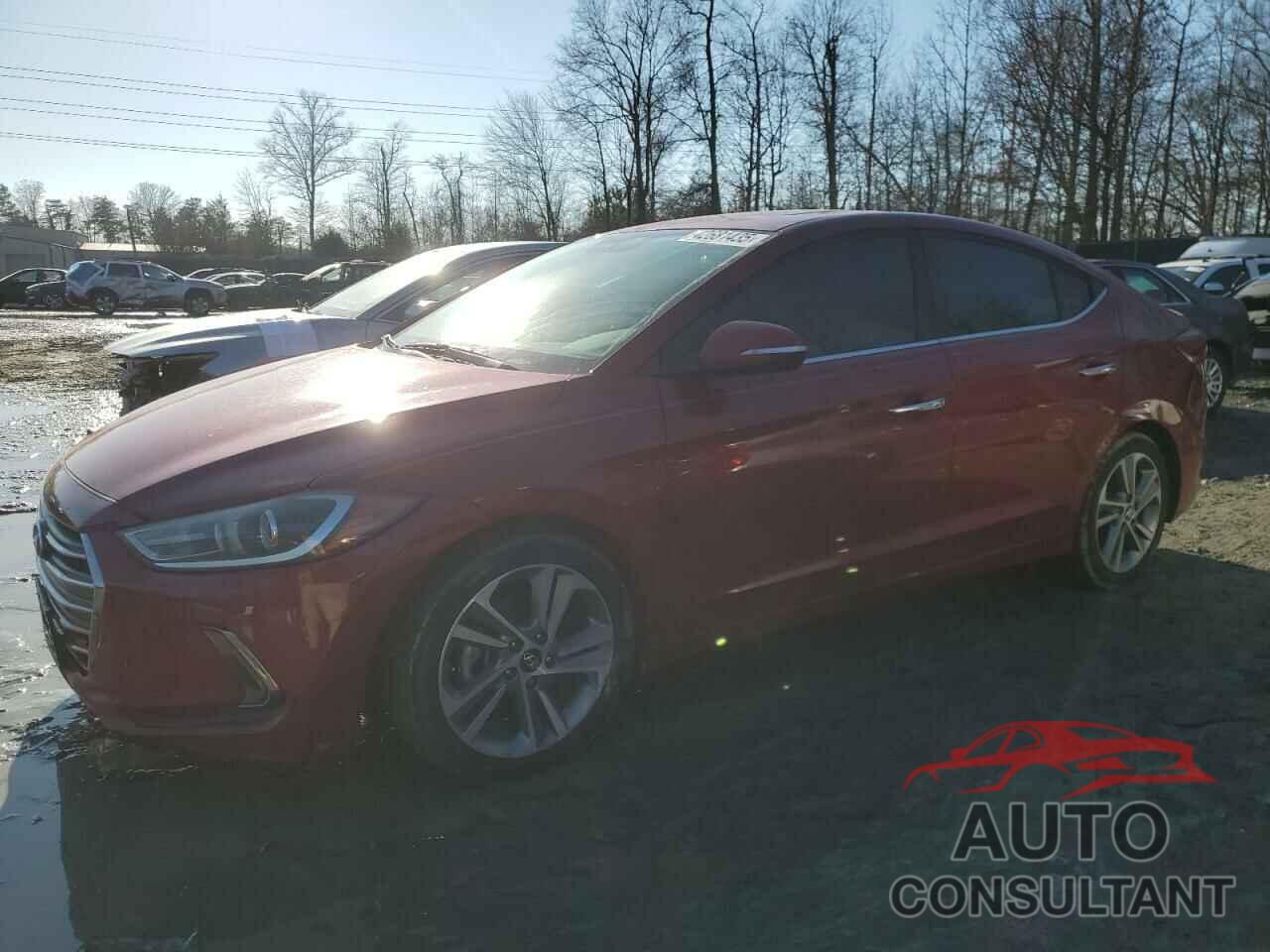 HYUNDAI ELANTRA 2017 - KMHD84LF4HU176860