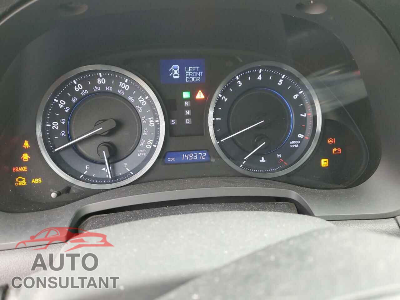 LEXUS IS 2011 - JTHCE5C20B5000786