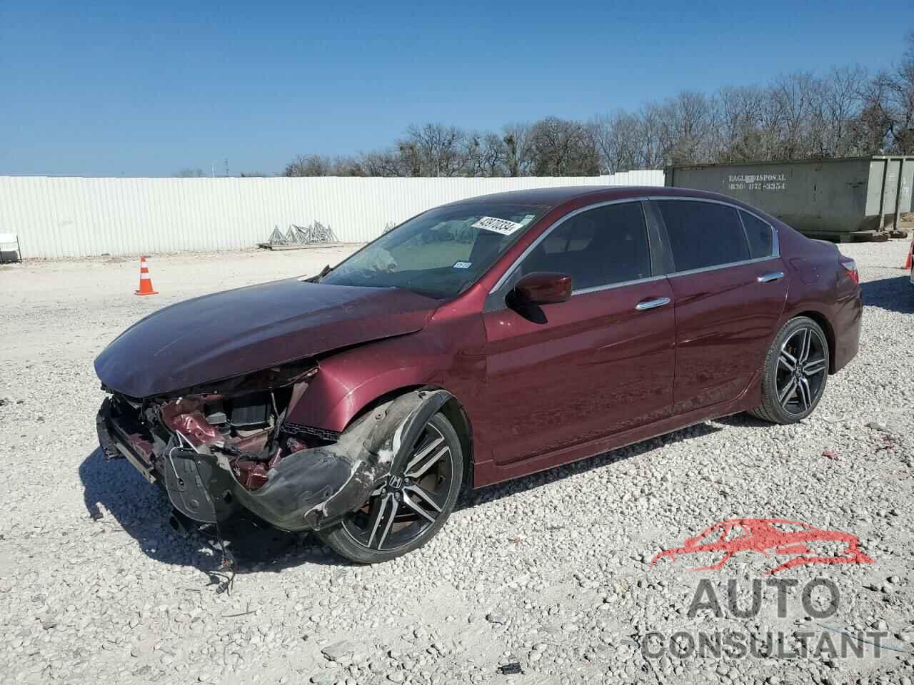 HONDA ACCORD 2017 - 1HGCR2F56HA102007