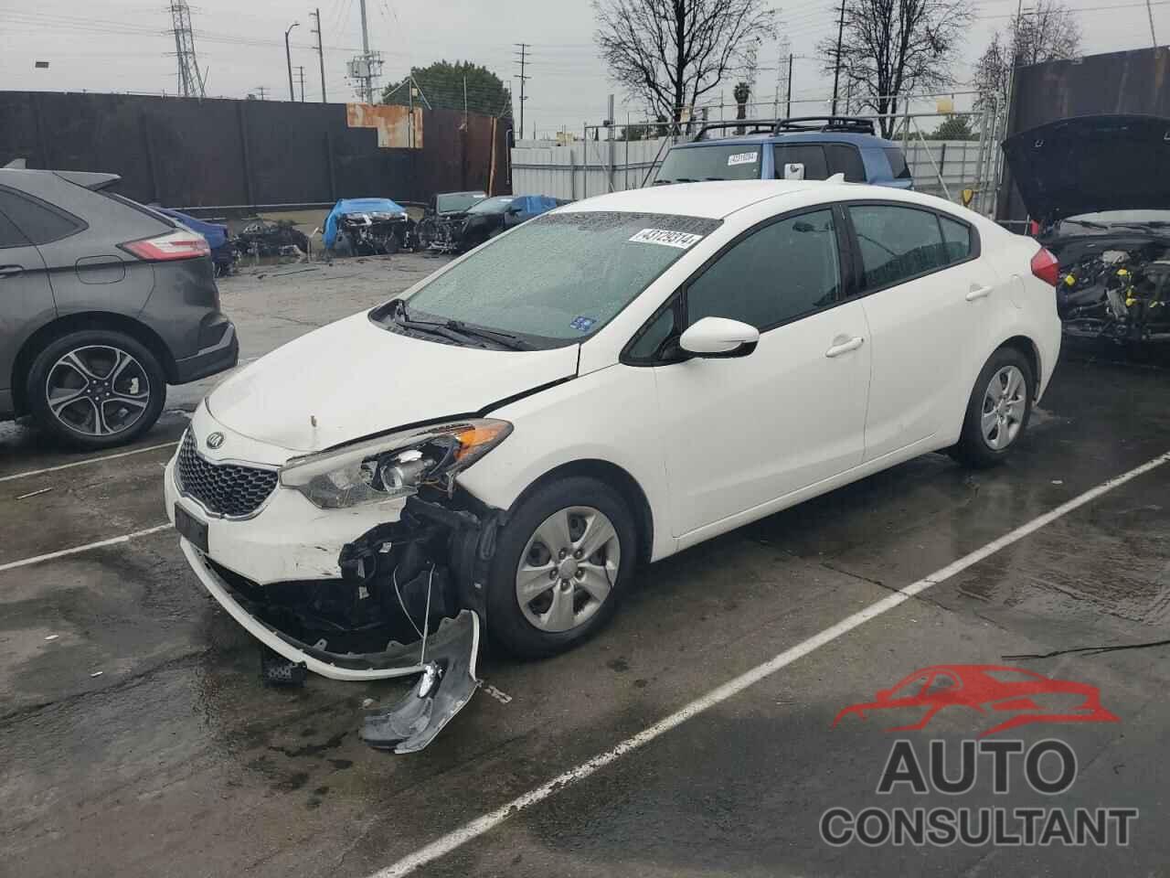 KIA FORTE 2016 - KNAFK4A6XG5616524