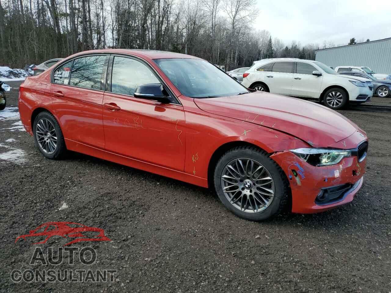 BMW 3 SERIES 2017 - WBA8A3C37HK692567