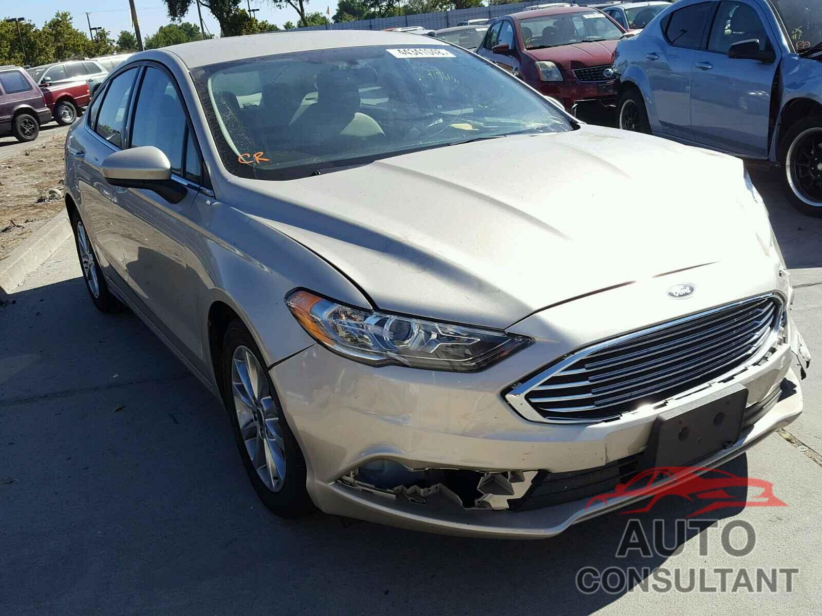 FORD FUSION SE 2017 - 3FA6P0H70HR163983