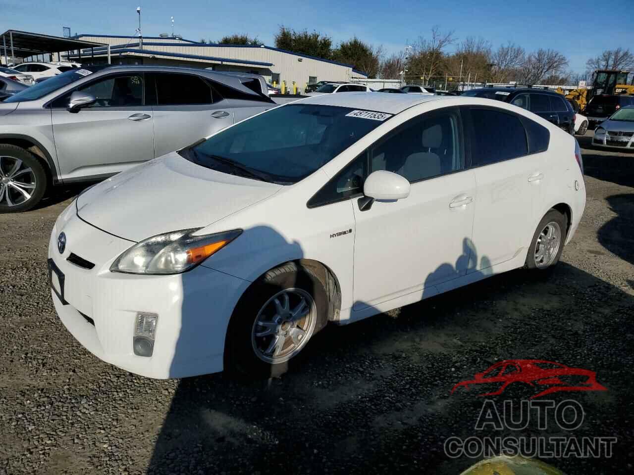 TOYOTA PRIUS 2011 - JTDKN3DUXB1368014