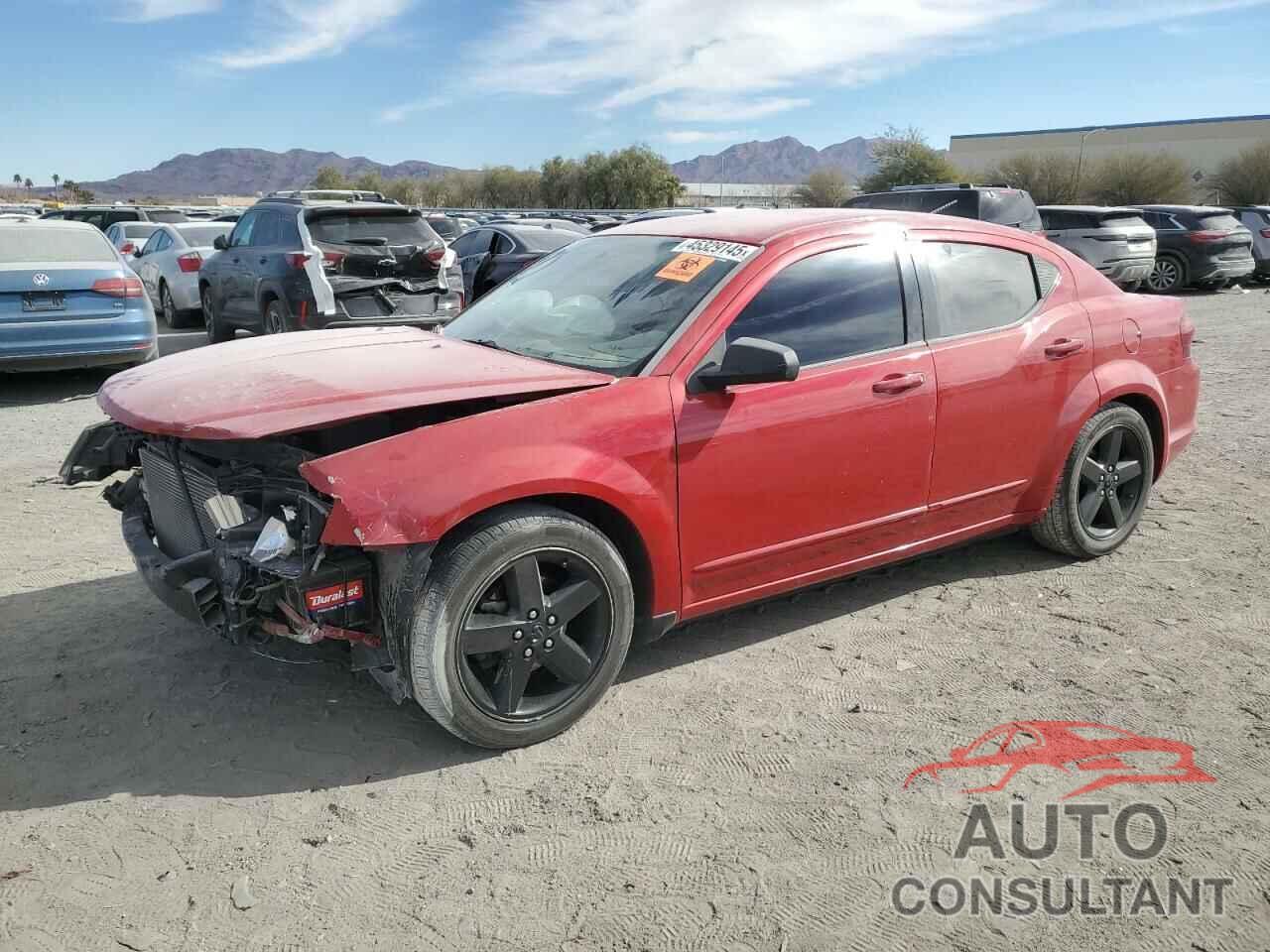 DODGE AVENGER 2012 - 1C3CDZAG0CN327964