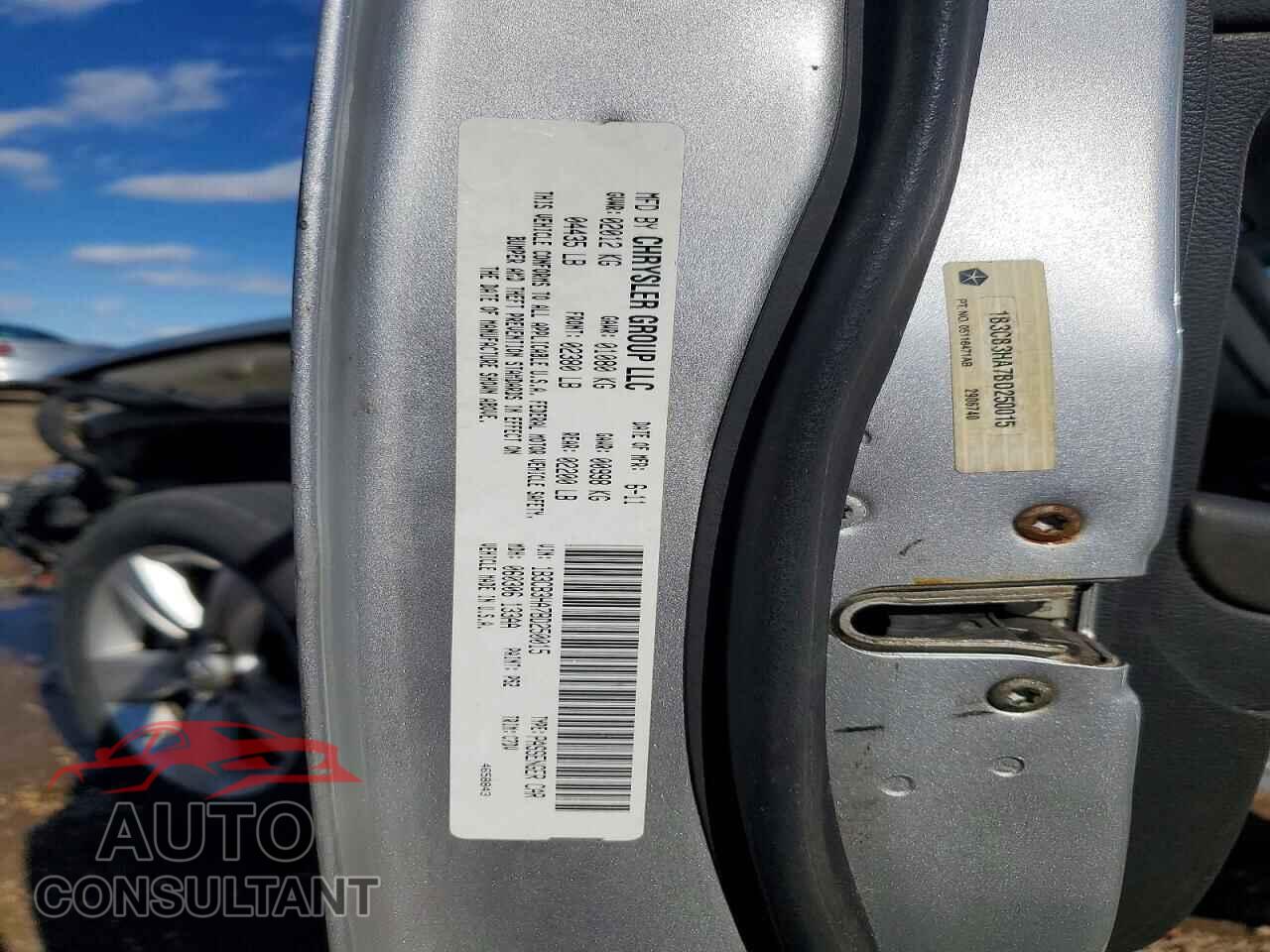 DODGE CALIBER 2011 - 1B3CB3HA7BD250015