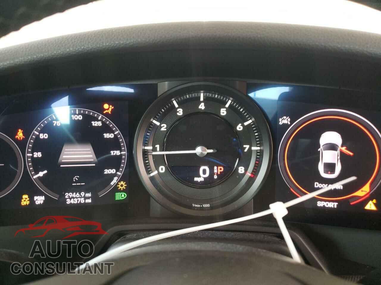 PORSCHE 911 2020 - WP0AB2A93LS227506