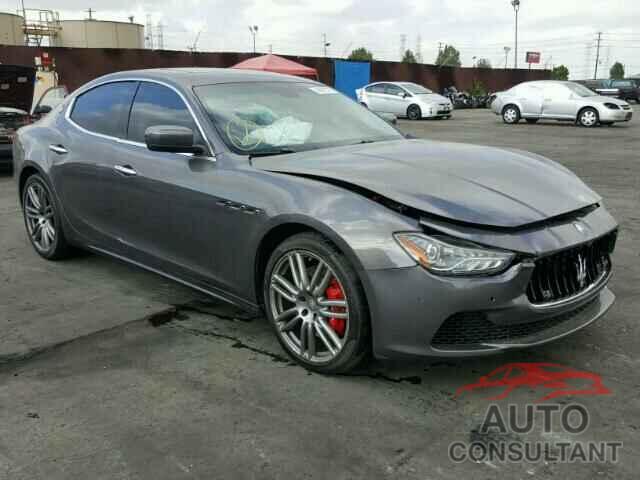 MASERATI ALL MODELS 2016 - ZAM57RSAXG1169891