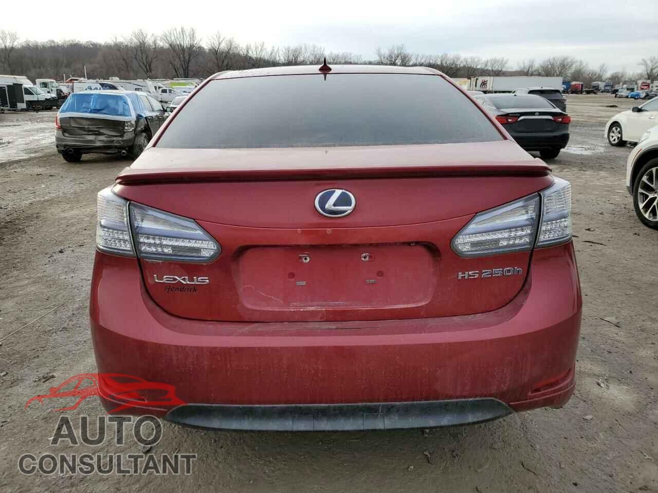 LEXUS HS 2010 - JTHBB1BA4A2013112
