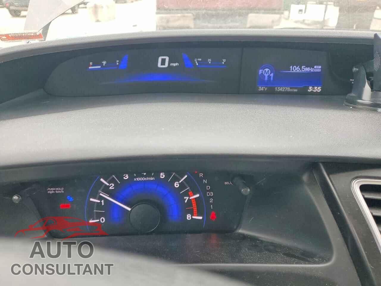 HONDA CIVIC 2013 - 19XFB2F98DE060336