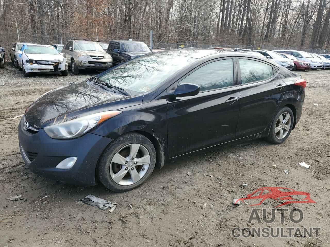 HYUNDAI ELANTRA 2013 - KMHDH4AE4DU722190