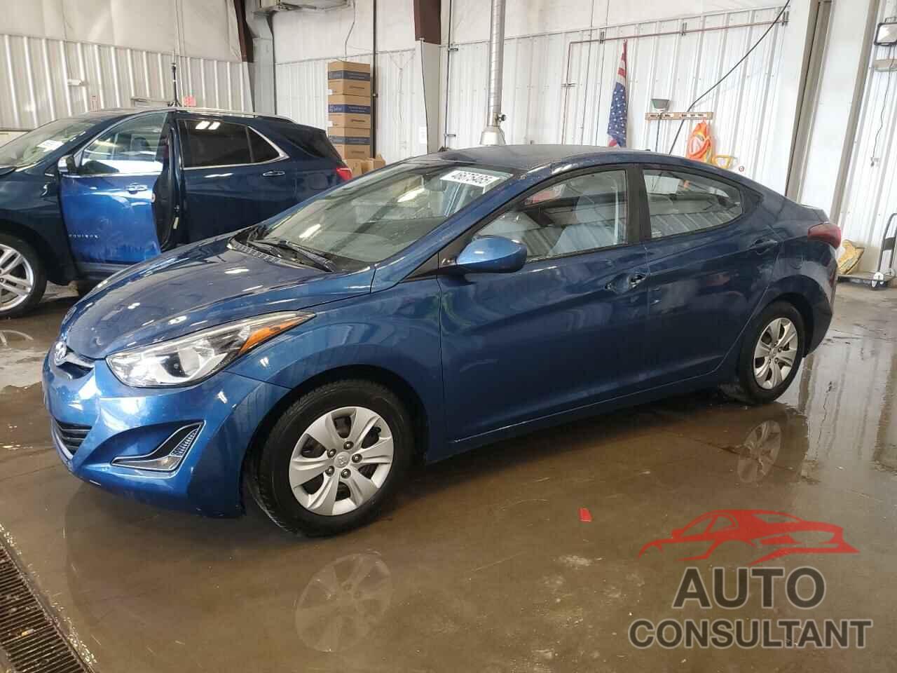 HYUNDAI ELANTRA 2016 - KMHDH4AE9GU649144