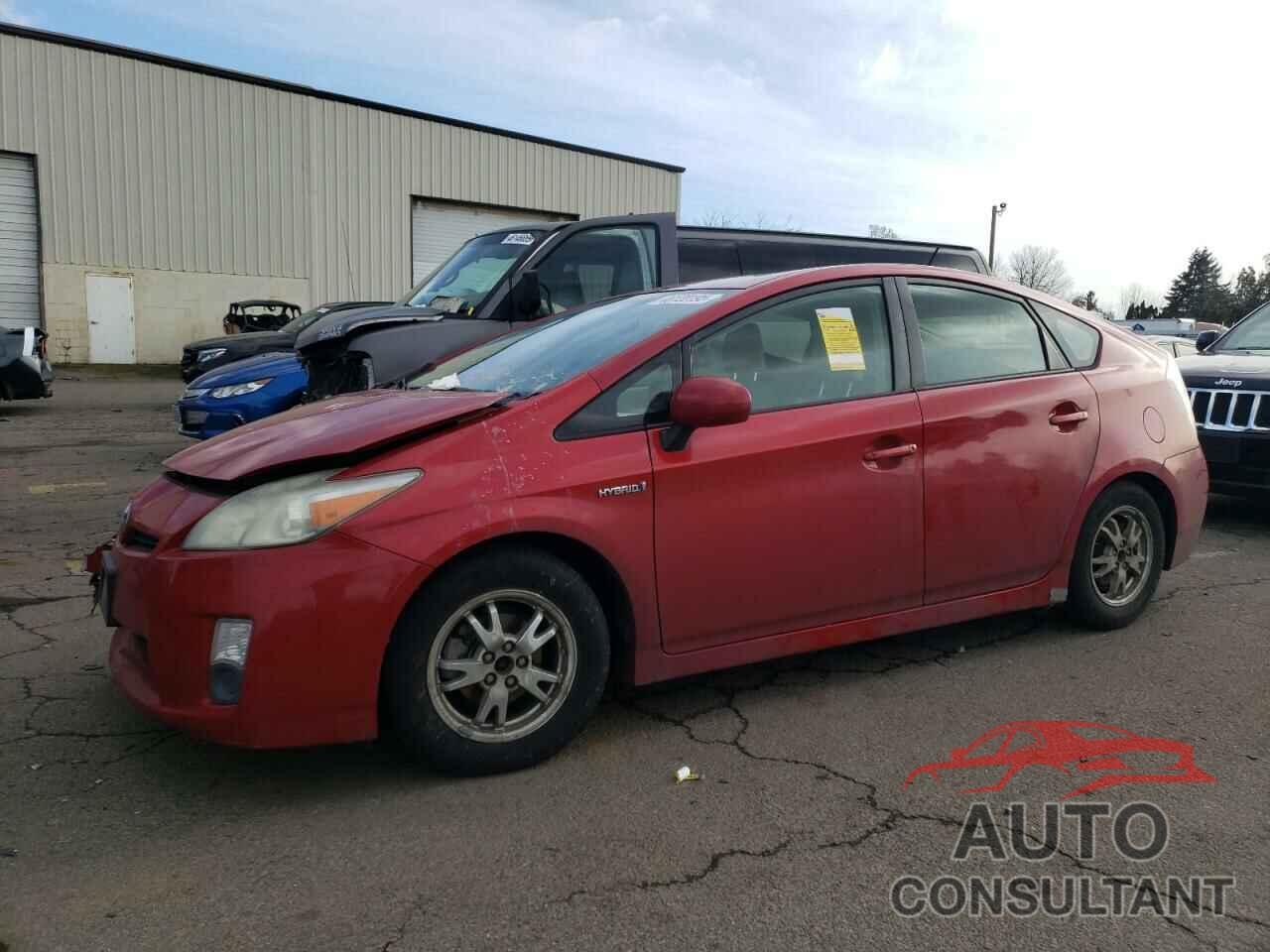 TOYOTA PRIUS 2011 - JTDKN3DU7B0312134