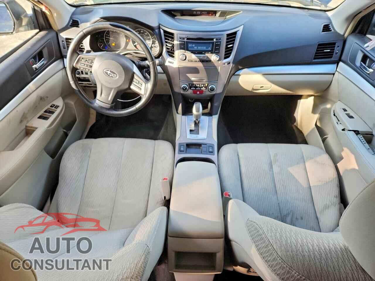 SUBARU OUTBACK 2012 - 4S4BRBCC4C3272727
