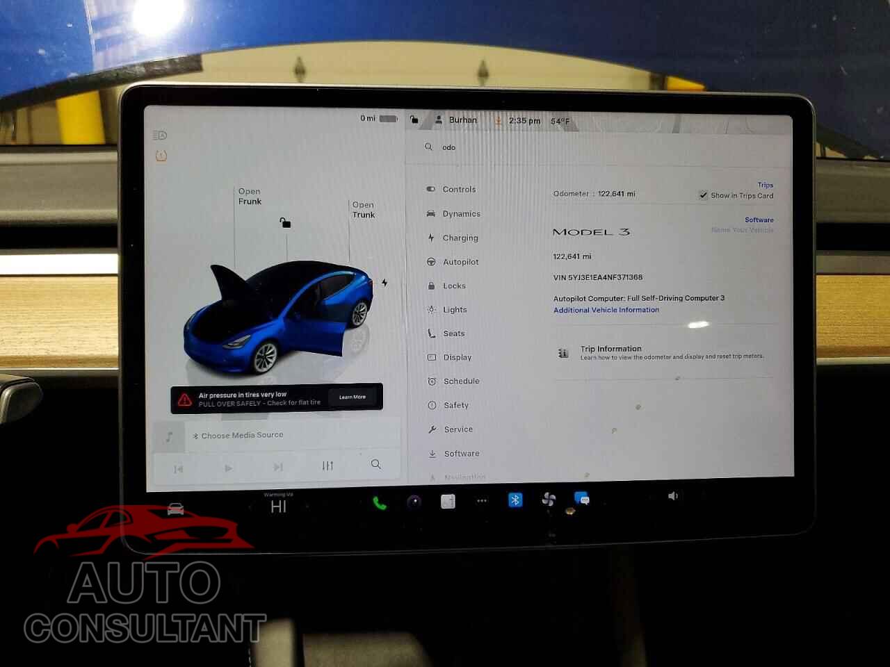 TESLA MODEL 3 2022 - 5YJ3E1EA4NF371368