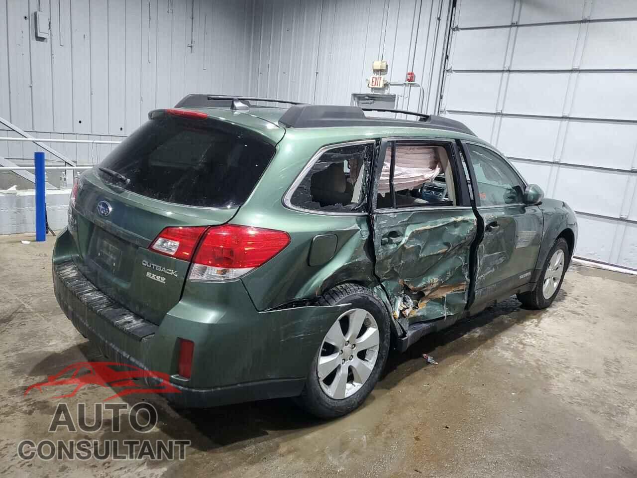 SUBARU OUTBACK 2011 - 4S4BRBKC0B3413082
