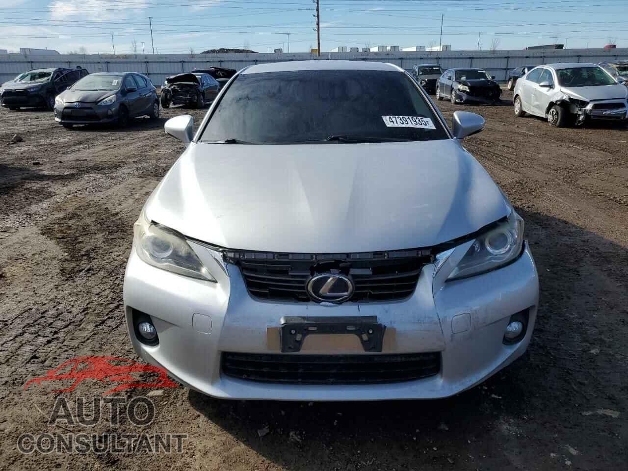 LEXUS CT 200 2012 - JTHKD5BH7C2064962