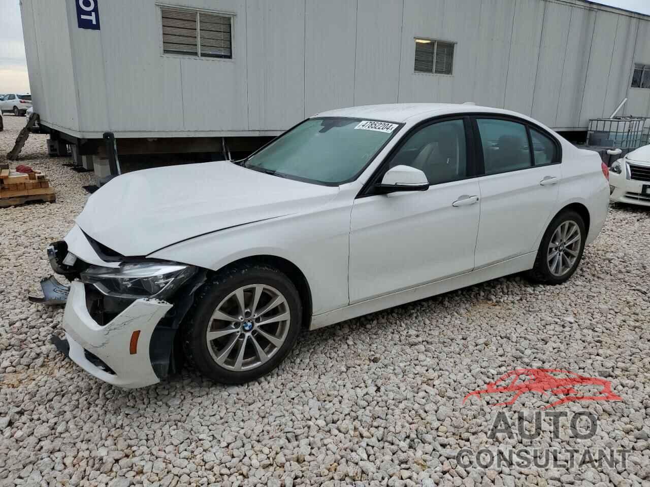 BMW 3 SERIES 2017 - WBA8E5G37HNU44683