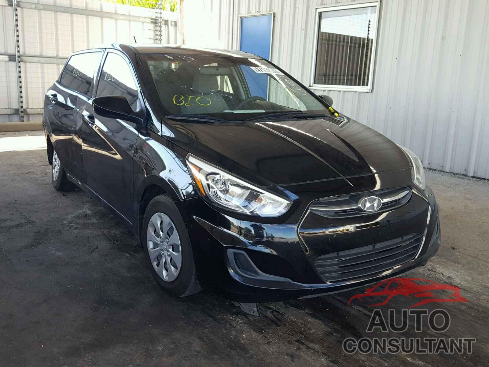 HYUNDAI ACCENT 2016 - KMHCT4AE5GU138671