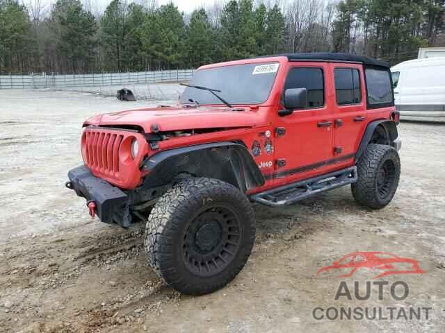JEEP WRANGLER 2018 - 1C4HJXDN7JW202461