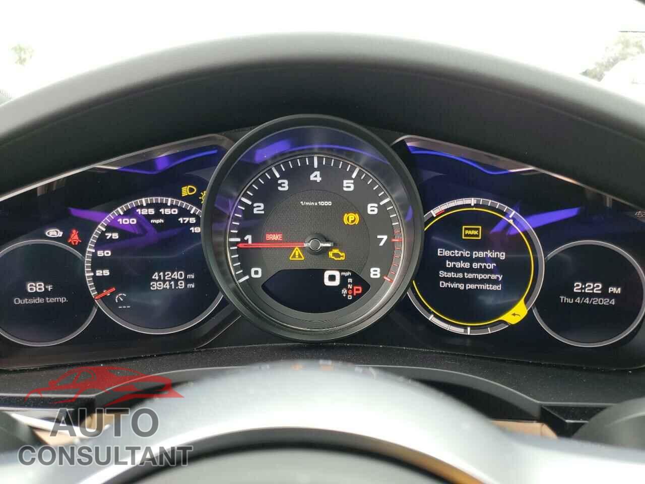 PORSCHE CAYENNE 2019 - WP1AB2AYXKDA63776