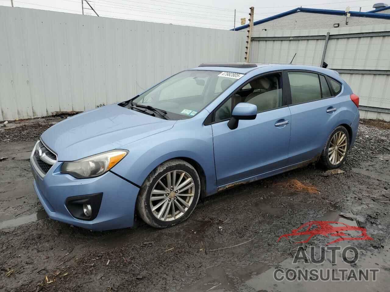 SUBARU IMPREZA 2012 - JF1GPAH63CH204876